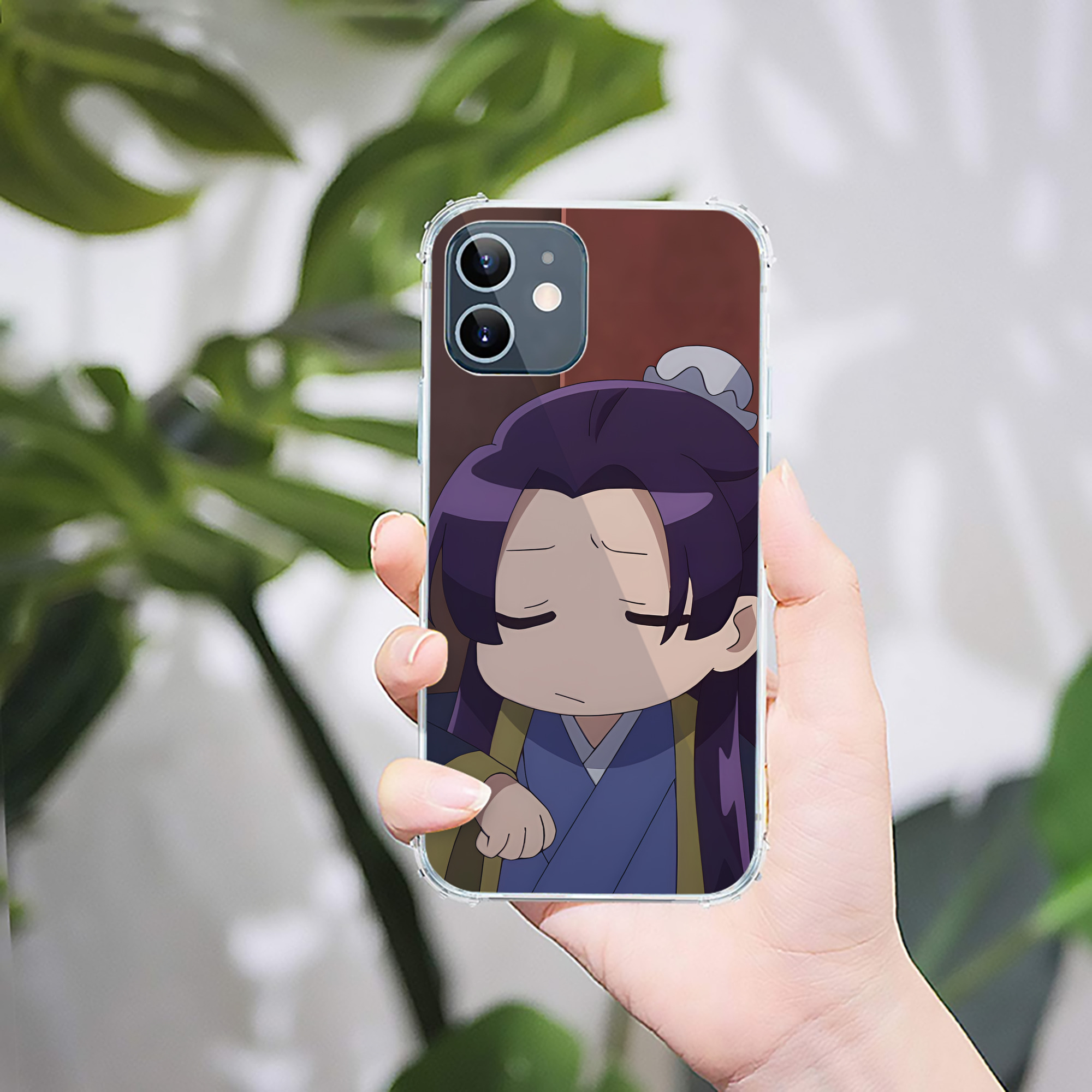 （画像用） 薬屋のひとりごと The Apothecary Diaries 【iPhone 12シリーズ対応】透明スマホケース（クリアソフトケース）